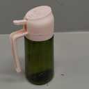 TrendPlain - Original 16oz/470ml Olive Oil Dispenser Bottle for Kitchen Gadgets and Air Fryer Accessories - Olive Oil Sprayer for Cooking w/Stickers - Peach