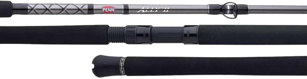PENNfishing Rod (7'6" - Extra Extra Heavy - 1pc, Black/Silver)