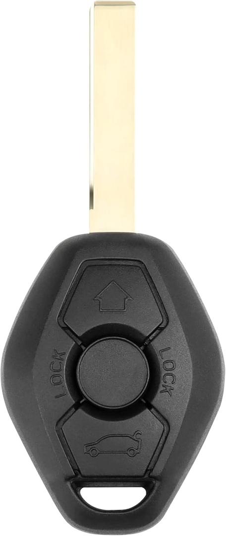 Key Fob Replacement Keyless Entry Remote Control Compatible with 1997 1998 1999 2000 2001 2002 2003 2004 2005 2006 BMW 323i 323Ci 325i 325xi 325Ci 328i 328Ci 330i 330xi 330Ci 525i 530i 545i, LX8FZV