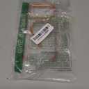 DEERLAMN Strong Magnetic Case for iPhone 17 Pro Max 6.9-Inch,[Compatible with Magsafe][Military Grade Drop Protection] Clear Slim Shockproof Protective Phone Cover-Transparent+Orange