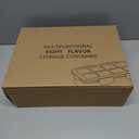 Snackle Box Container, Stainless Steel Divided Serving Tray with Lid and Handle, Large Snack Tray for Fruit Veggie Candy, 8-Compartment Snack Platter for Travel Party Beach Picnic