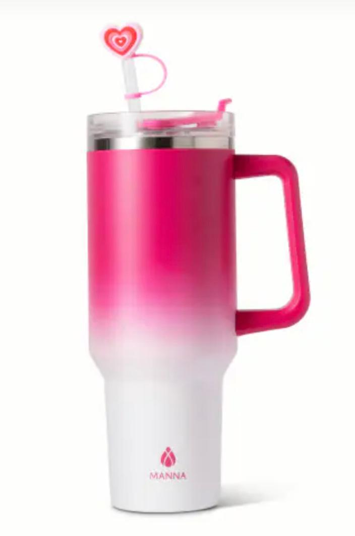 Manna Valentines™ Atlas Tumbler Stainless Steel - Pink Ombre