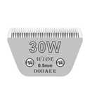 30W Detachable Dog Grooming Wide Blades,Compatible with Andis,Oster A5,Wahl KM10 Series Clippers,Cut Length 1/50”(0.5mm)