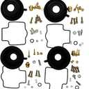 4-Pack Carburetor Rebuild Kits Carb Repair Kit Replacement for Yamaha YZF600R YZF 600R 97-07