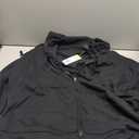 Hanes Men's Zip-up Hoodie, Ecosmart Fleece Full-zip Hoodie for Men, Hooded Sweatshirt, M, Black