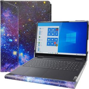 Alapmk Protective Case for HP EliteBook 8 G1i 16/EliteBook 8 G1a 16/EliteBook 6 G1a 16/EliteBook 6 G1iR 16/EliteBook 6 G1i 16,Case for Lenovo Yoga Pro 9i Gen 10 Aura Edition/ThinkPad T16 Gen 4,Galaxy