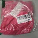 VISLILY Womens-Plus-Size-Summer-Tops Ruffle Short Sleeve T Shirts Crewneck Eyelet Tunics Casual Loose Tee (Pink, XXXL)