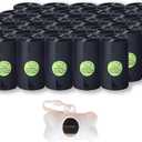 DREAM&GLAMOUR Dog Poop Bags,value pack,600 Count Extra Thick and Strong Poop Bags for Dogs,30 Rolls,20 Doggy Bag Per Roll,Each Measures 9 x 13 Inches, Leak-Proof (Black)