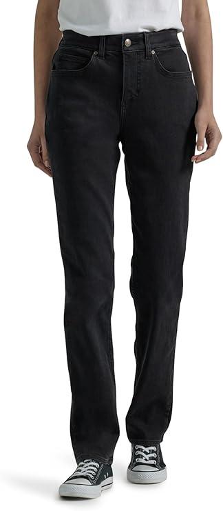 Lee Women's Plus Size Ultra Lux Comfort with Flex Motion Straight Leg Jean Size XXL