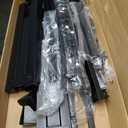 Amazon Basics Heavy Duty Non-Slip Bed Frame with Steel Slats, Easy Assembly - 18" H, (Full), Black