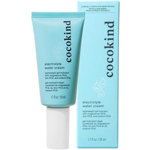 Cocokind Electrolyte Water Cream | Lightweight Water Gel Moisturizer | Balanced Hydrating Day Cream for All Skin Types | 1.7 Fl Oz