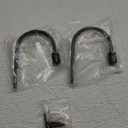 Curtain Holdbacks, Black, 2 Pack, Curtain Tiebacks Wall Mounted Curtain Hooks Holders for Drapes