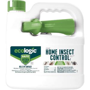 EcoLogic Home Insect Control 64 Ounces, Ready-To-Use Spray, Kills Ants, Cockroaches And Spiders