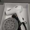 New Conair 247VHN 1875W Mid-Size Powerful Drying and Styling Hair Dryer in White
