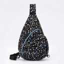 HUA ANGEL Crossbody Sling Bag for Men & Women-Fashion Chest Shoulder Daypack Casual Backpack for Travel Hiking Gym