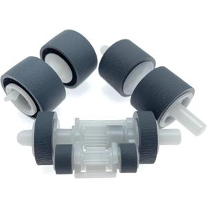 Scanner Feed Pick Pickup Brake Separation Roller Kit Compatible with Epson Workforce DS-410 DS-510 DS-520 DS-560 DS-510N DS-520N DS-560N