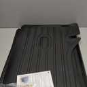 Trunk Mat & Backrest Mat for 2025 Murano TPE All Weather Protection Cargo Liner with Velcro Rear Seats Backrest