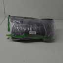 Runcati Mens Full Length Trench Coat Notched Lapel Long Jacket Double Breasted Classic Winter Overcoat (X-Large, Black)