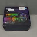 Brizled Permanent Outdoor Lights, 100ft 60LED Essential RGB Permanent Christmas Lights Work with Alexa & Google, App Control Smart Christmas Eave Light, IP65 Smart House Light for Halloween Xmas, Black