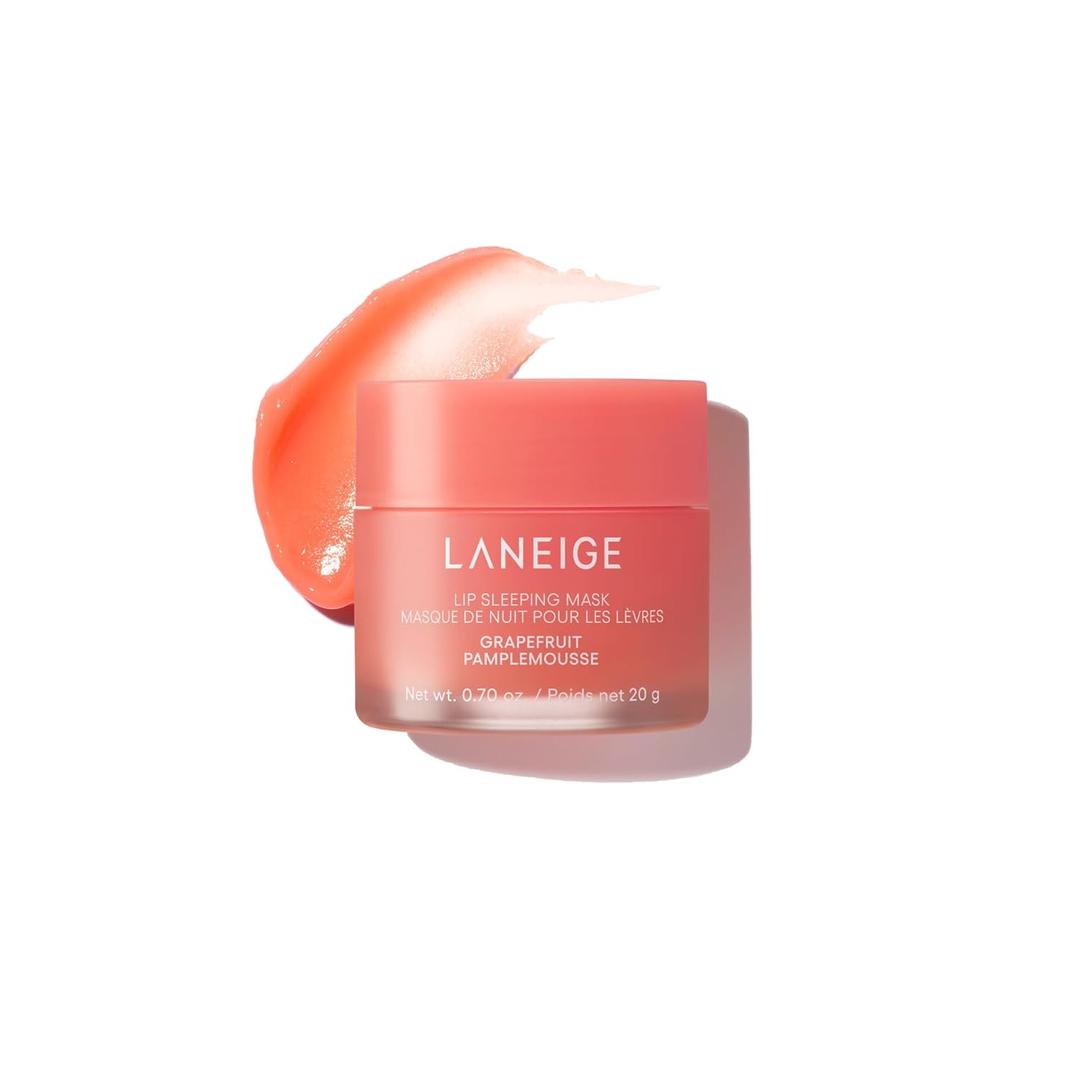 LANEIGE Lip Sleeping Mask: Nourish, Hydrate, Vitamin C, Murumuru & Shea Butter, Antioxidants, Flaky, Dry Lips