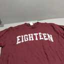 Eighteen Minimalist 18th Birthday Design 18-Year-Old T-Shirt, Size 2Xl