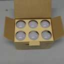 KUKUMAO LED Light Bulb, A15 3W 25W Equivalent, Warm White 2700K, 6 Pack, E26 Medium Screw Base, Energy Saving, for Home Light Bulb, Night Stand Bulb, Table Lamp Bulbs