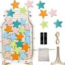Reward Jar for Kids  Star Jar Reward System, Behavior Classroom Incentive Jar with Fun Star Chart, Reward Home Kids Incentive Good Home Training for Boys Girls