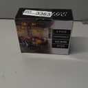 ST64 LED E26 Vintage Edison Light Bulbs, Light Amber Glass, Dimmable, 4W(40W Equivalent) 300 Lumens, 2500K Warm White, Spiral Filaments Design, Antique Style, 25000 Hrs, 3-Pack