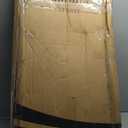 Metal Freestanding Dog Gate with Cat Door for Indoor&Outdoor,120" Extra Wide Foldable Pet Gate,36" Tall Foldable Indoor Dog Fence for Wide Openings Stairs, Deck, Yard, Doorways(6 Panels, Black)