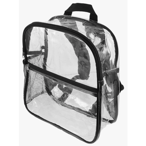 Lightweight Transparent Backpack Compact Satchel for Women Travel Daily Use