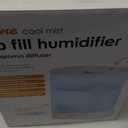 Crane 0.7 Gallon Top Fill Cool Mist Humidifier and Aroma Diffuser, with Color-Changing Night Light and Aroma Diffuser Function, Humidifier For Bedroom, Office or Nursery (White)