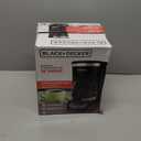 BLACK+DECKER 12-Cup Digital Coffee Maker, Programmable, Washable Basket Filter, Sneak-A-Cup, Auto Brew, Water Window, Keep Hot Plate, Black