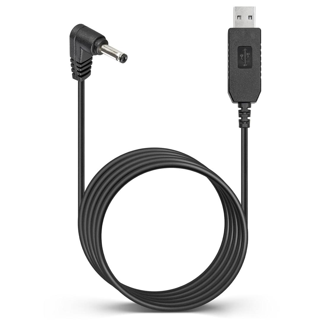 EWAY USB to DC Car Charger Cable for Furrion FOS07TADS Vision S Monitor Power Supply Cord, Replacement for FOS48TA-BL FOS48TAPK-BL Hitch Wireless Backup Camera 7 inch Screen Display Charging Cable