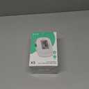 AILE Blood Pressure Monitor, Blood Pressure Machine Upper Arm Large Cuff(8.7"-16.5"), High Automatic Blood Pressure Monitors Cuff for Home Use, Manual Arm Bp Monitor, 2 * 99 Memory (White)