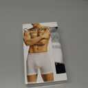 Calvin Klein Mens Cotton Classics 3-Pack Boxer Brief (Large, Black, Grey Heather, White)