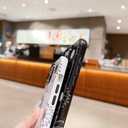 hsimnsi Compatible for iPhone15 Plus Case,Cute Sunflower Floral Patternor with Shockproof Slim Soft TPU and Hard PC Protective Cases for Women Girls Designed for iPhone 15 Plus Black