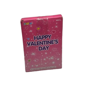25 Valentie's Day cards With 25 Stress Balls
