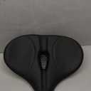 Himiway Oversized Bike Seat for Women Men, Extra Soft Wide Bike Seat Cushion, Breathable Corfortable Bicycle Seat Saddle Compatible with Peloton, Stationary, Exercise, Mountain, Road Bikes