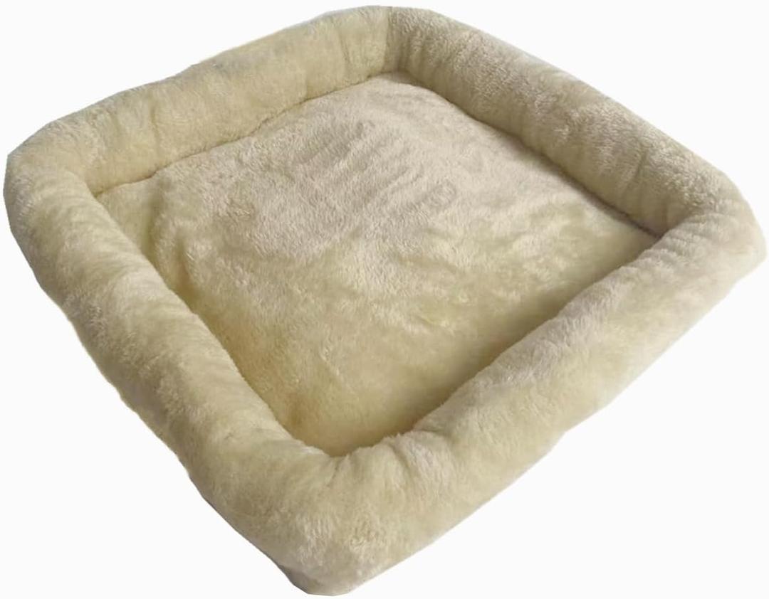SHENGOCASE Cat Tree Tower Accessories Replacement Parts Top Cushion Bed Cover for Cat Perch with Elastic Band (11.8" x 15.7", Beige)