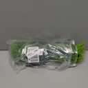 Artificial Plants Flowers Grass Shrubs 8 Pack No Fade Faux Plastic Flowers Outdoor for Farmhouse Garden Porch Patio Indoor Wedding Decoration Greenery Fake Plants uv Resistant