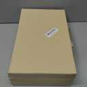 ZICOTO Decorative Storage Boxes with Lids  Set of 2 Beautiful PU Leather Organizer Bins for Your Bookshelf Home Decor - Safely Store Photos, Documents and Memory Box Keepsakes in Style (Beige)