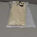 SIR7 Men's Linen Casual Classic Fit 11 Inch Inseam Elastic Waist Shorts with Drawstring (XL, Beige)