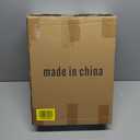 Makeup Mirror with Lights, 13" x 17.3" Vanity Mirror with Lights, Lighted Makeup Mirror, 3 Color Modes, Dimmable Light, 360-degree RotationHigh-end Black Round Mirror LED Vanity Mirror