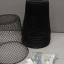 Dukelai 10 Pcs 9.13"×9.13" Chicken Wire Cloche Plant Covers Garden Netting Metal Heavy Duty Plant Protectors from Animals for Keeping Bunnies Chicken Squirrels Birds Other Out