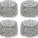4 Pack Shower Head Filter Replacement Cartridge Compatible with All Canopy Fixed & Handheld Filtered Shower Head, Shower Filter For Hard Water