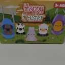 10 PCS Prefilled Easter Eggs with Animal Finger Puppets Toys Easter Basket Stuffers Fillers for Toddlers, Classroom Prize Supplies, Easter Party Favors for Kids