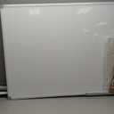 Rolling Dry Erase Board 48 x 36 - Large Portable Magnetic Whiteboard with Stand - Double Sided Easel Style Whiteboard with Wheels - Mobile Standing White Board for Office, Classroom & Home