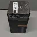 Vacuum Coffee Canister, Stainless Steel Airtight Coffee Storage Container, Coffee Container for 12oz Coffee Beans, Coffee Beans Storage, 34 fl.oz