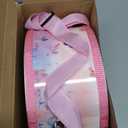 Boao 1 PC Kids Drum Set, 8 Inch Toddler Drum Wooden Toy with Adjustable Strap and 2 Drumsticks, Educational Sensory Musical Instrument for Toddlers Kid Baby Boys Girls Gift(Butterfly)