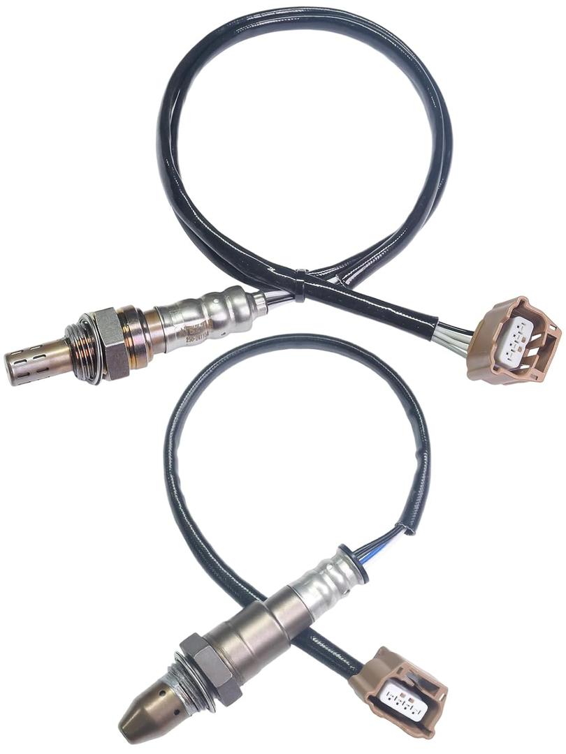 Air Fuel Ratio O2 Oxygen Sensor Upstream and Downstream Fit for Nissan Versa 1.6L 2012 2013 2014 2015 2016 2017 2018, Versa Note 1.6L 2014-2017, 2PCS # 250-241104 250-54102
